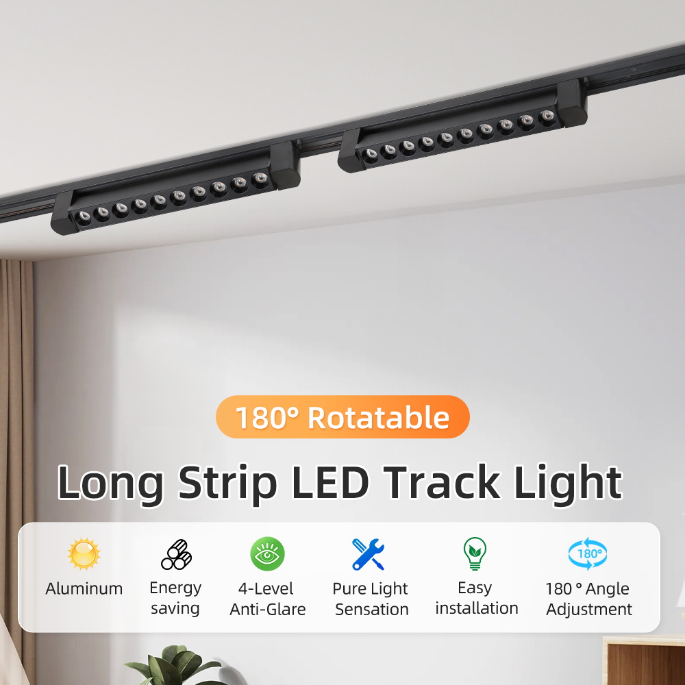 Outdoor Lighting Track - Ensemble complet Spot Led éclairage sur