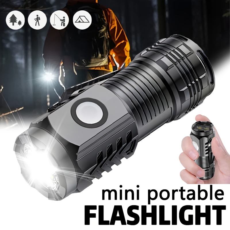 Outdoor Lighting Black - Mini lampe de poche à 3