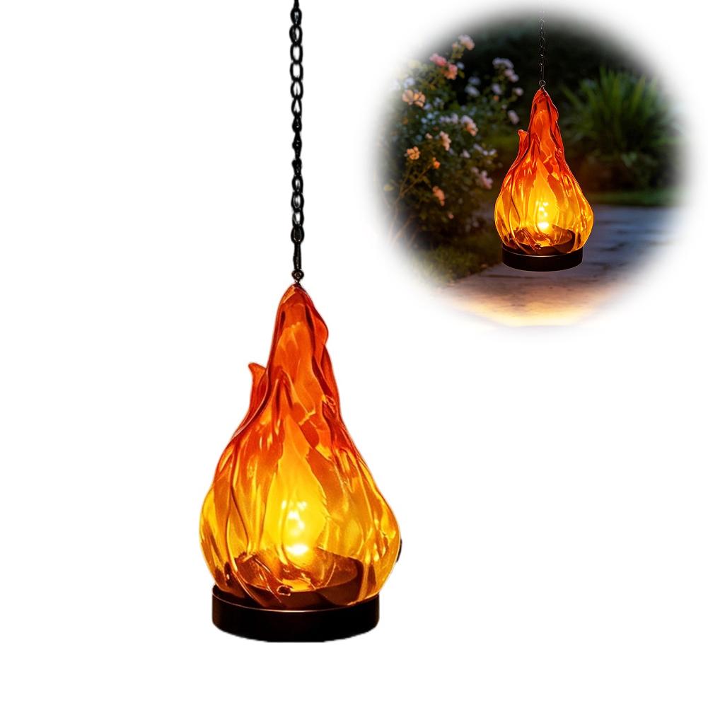 Outdoor Lighting Effects - Lanterne à flamme scintillante LED, étanche