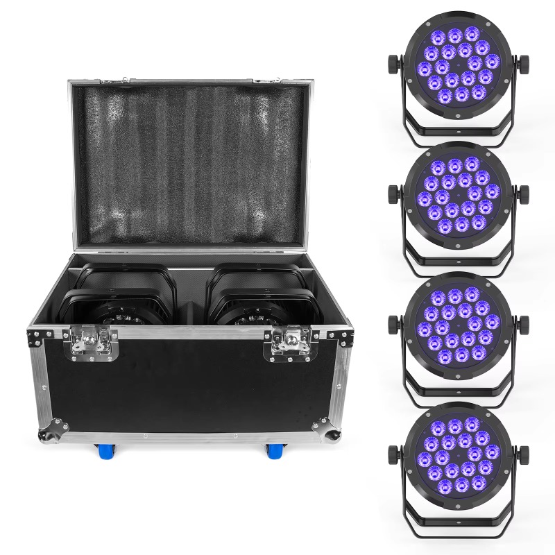 Outdoor Lighting Ip65 - 4 projecteurs PAR étanches IP65 18x10W
