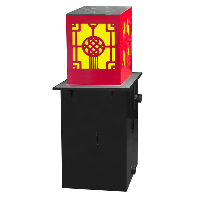 Outdoor Lighting And Landscape - Borne lumineuse LED ronde de style