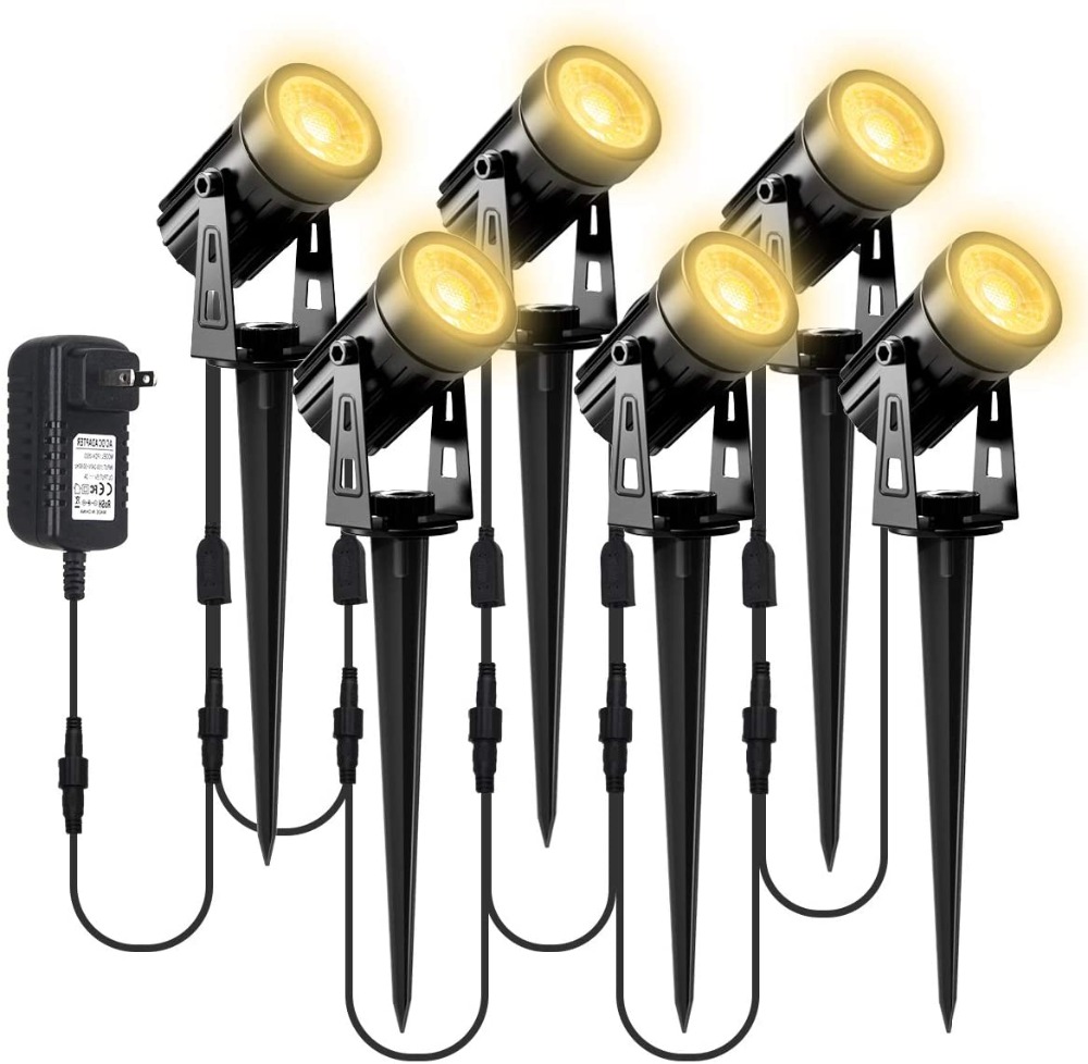 Outdoor Lighting Uk - 3000K projecteur extérieur jardin paysage décoration