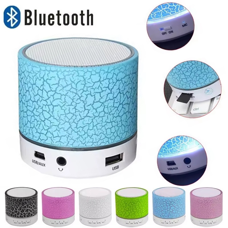 Outdoor Lighting Wireless - Haut-parleur Bluetooth sans fil avec lumière