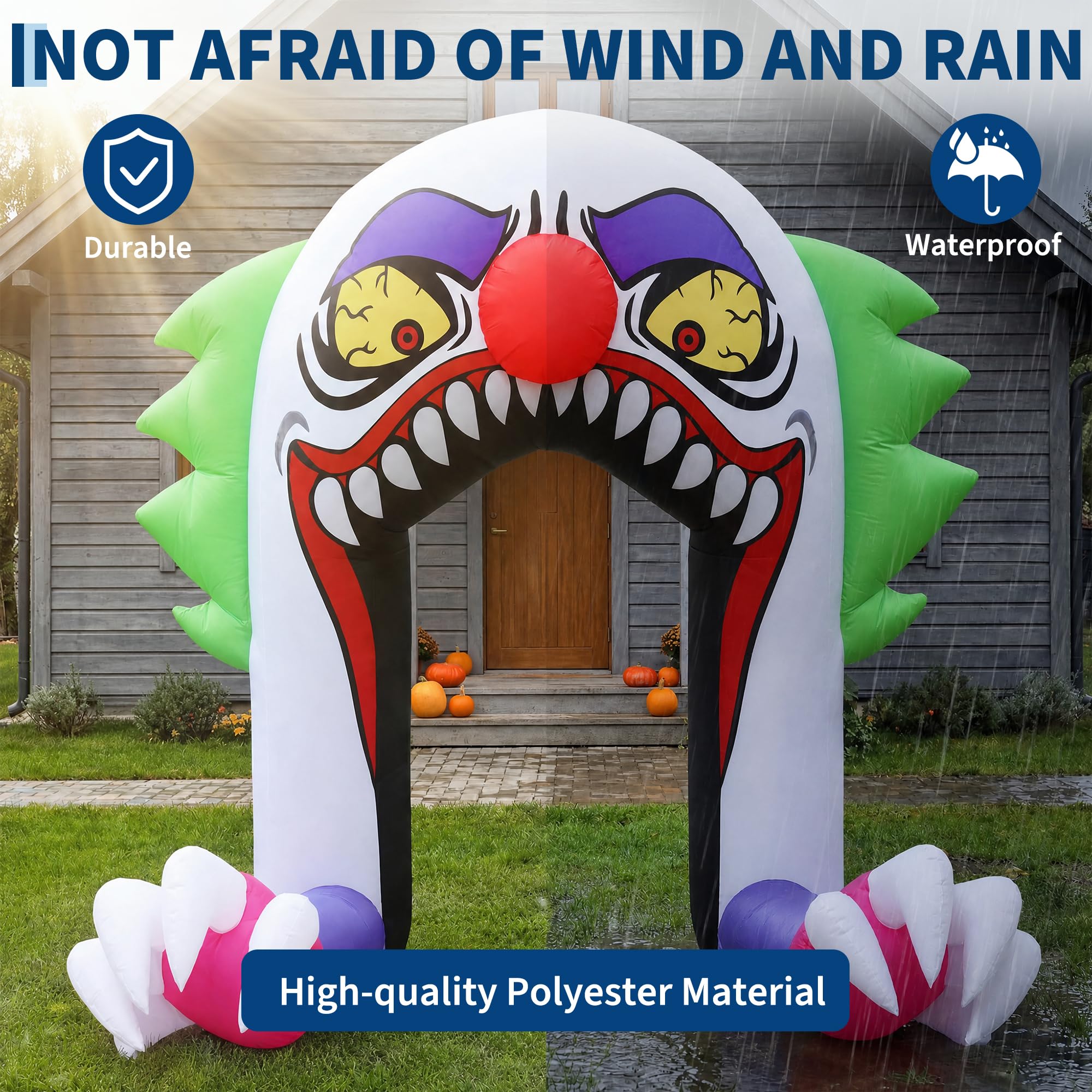 Arche gonflable de clown d'Hal - Outdoor Lighting Effects avis et prix