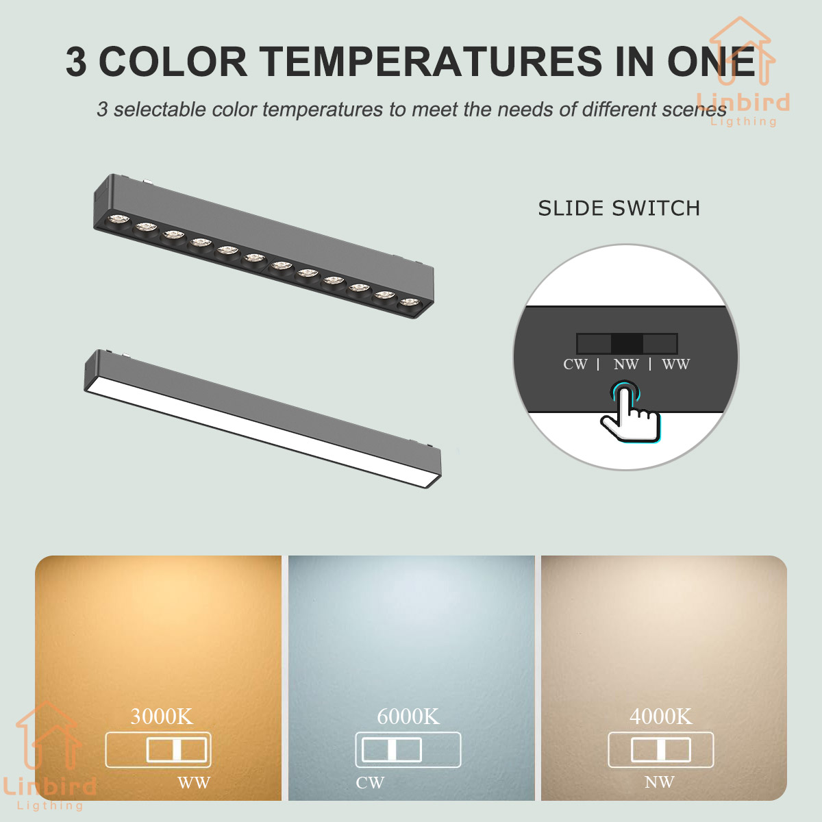 ST1 série 3CCT noir blanc Ultr - Outdoor Lighting Track avis et prix
