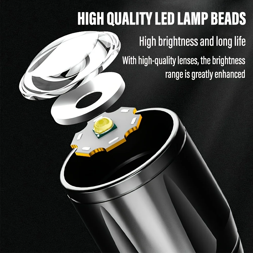 Mini lampe torche LED COB, pro - Outdoor Lighting Black avis et prix