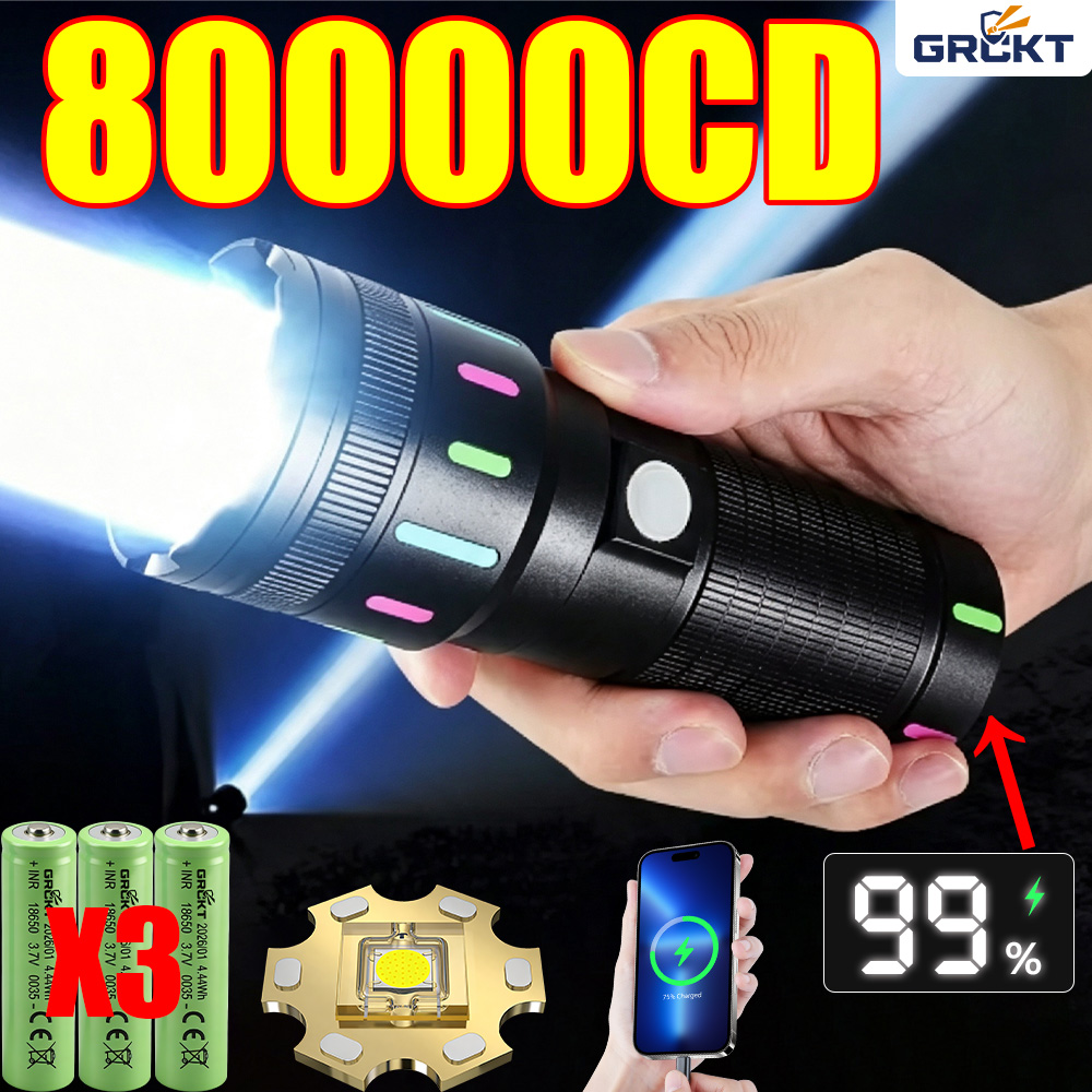 Lampe de poche LED la plus pui - Outdoor Lighting Black avis et prix