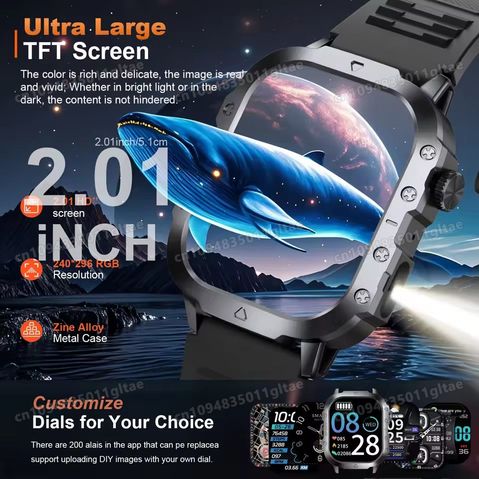 Montre connectée de randonnée  - Outdoor Lighting Track avis et prix