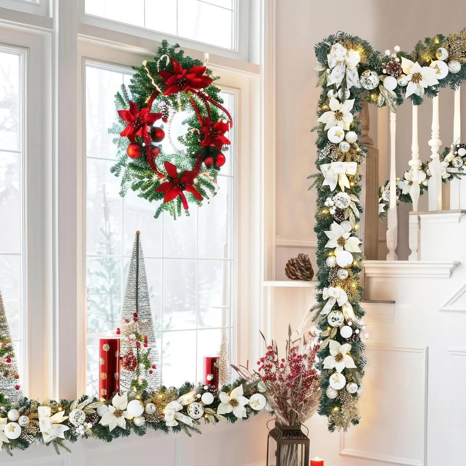 Guirlande de Noël artificielle - Outdoor Lighting Effects avis et prix