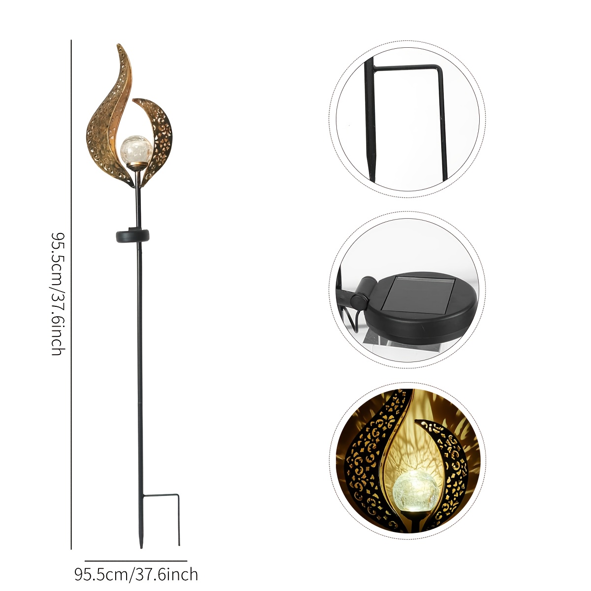 Lampe solaire décorative pour  - Outdoor Lighting Pathway avis et prix