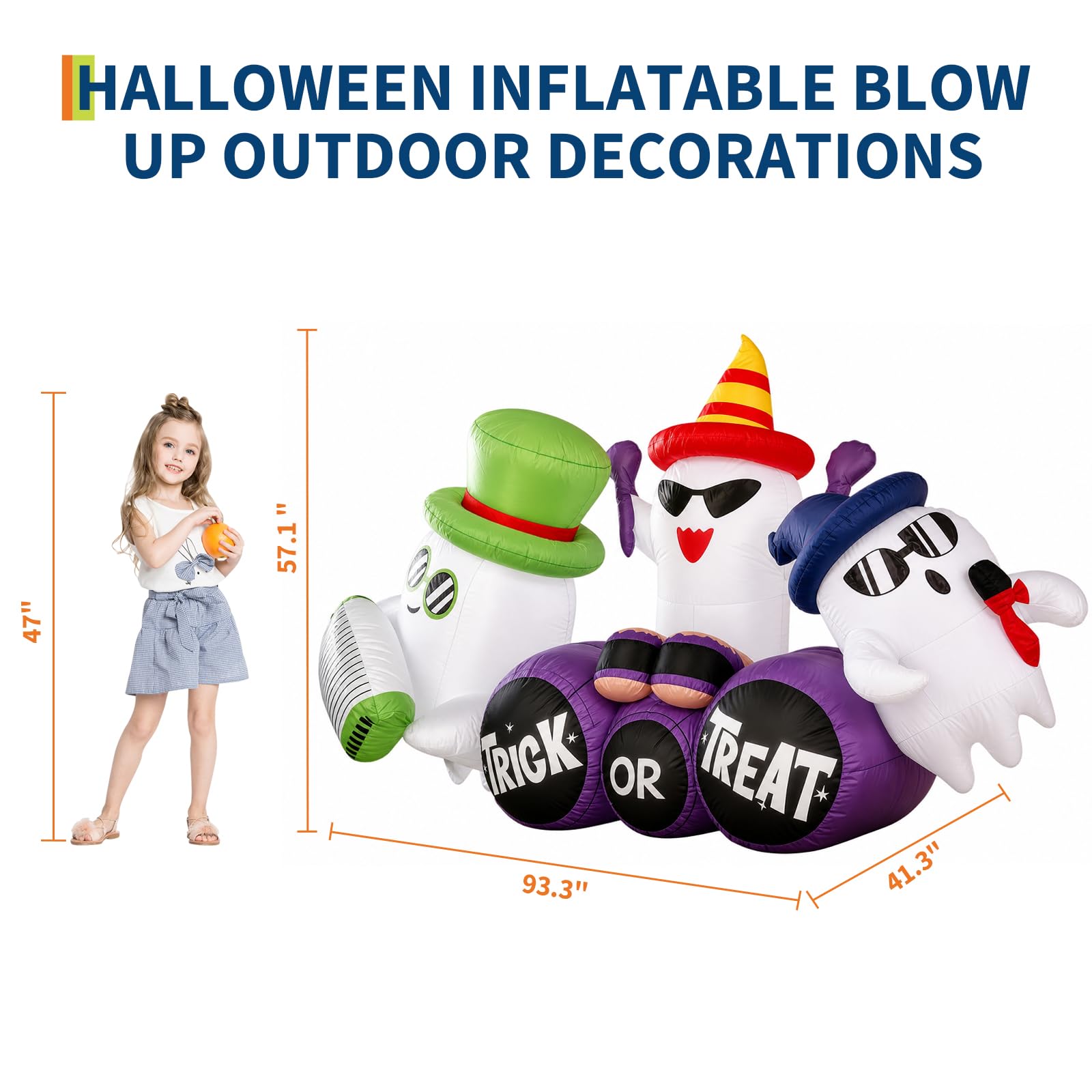 Guirlande d'Halloween gonflabl - Outdoor Lighting Effects avis et prix