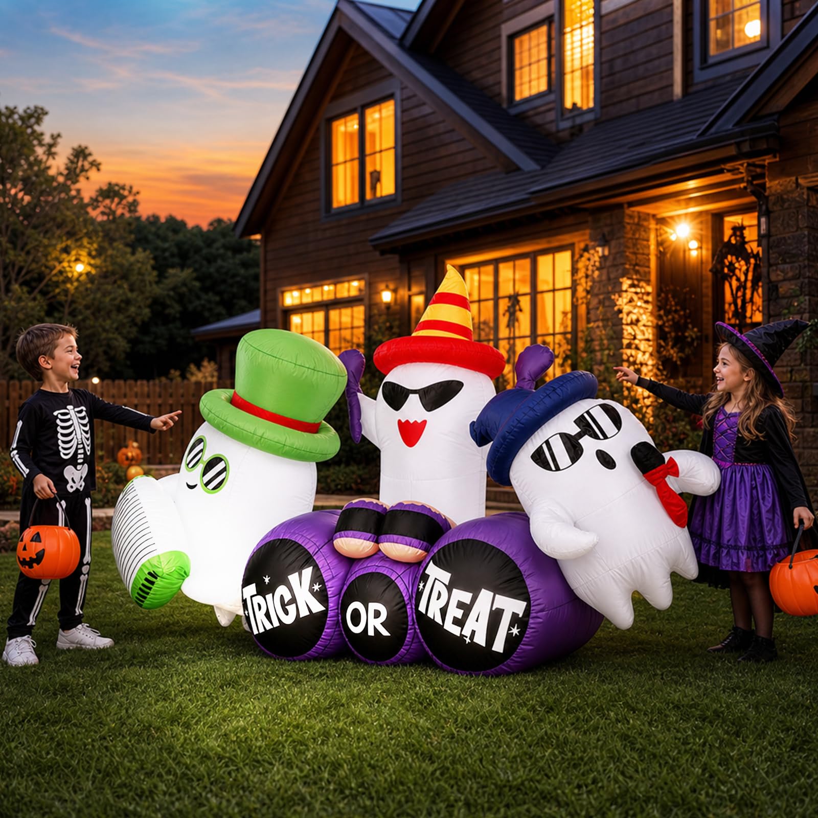 Guirlande d'Halloween gonflabl - Outdoor Lighting Effects avis et prix